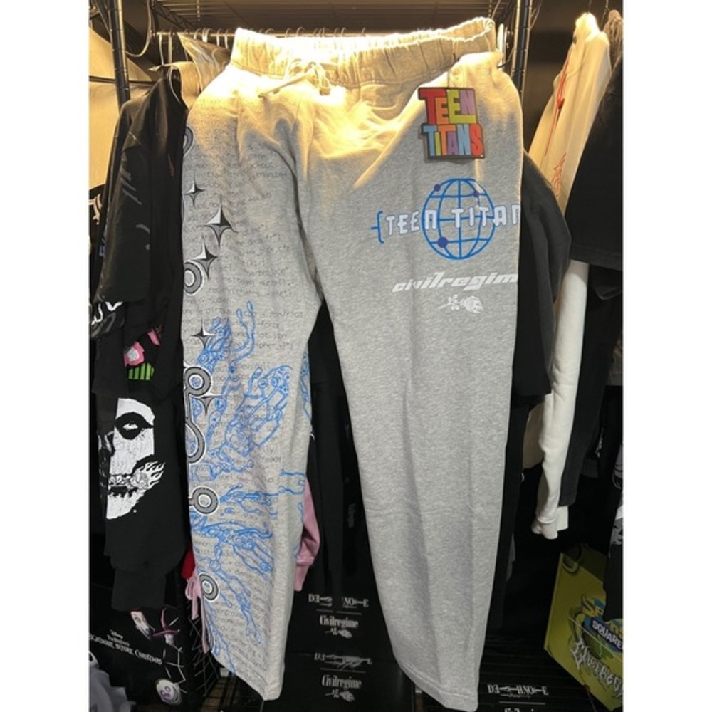 Civil‎ Regime Teen Titans  Cyborg Sweats Straight  Leg